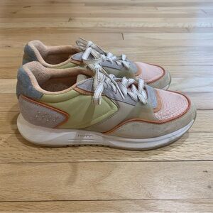 Hoff Old Havana Multi Color Sneakers Gel Insoles Suede Size 39 EU or 8.5 US